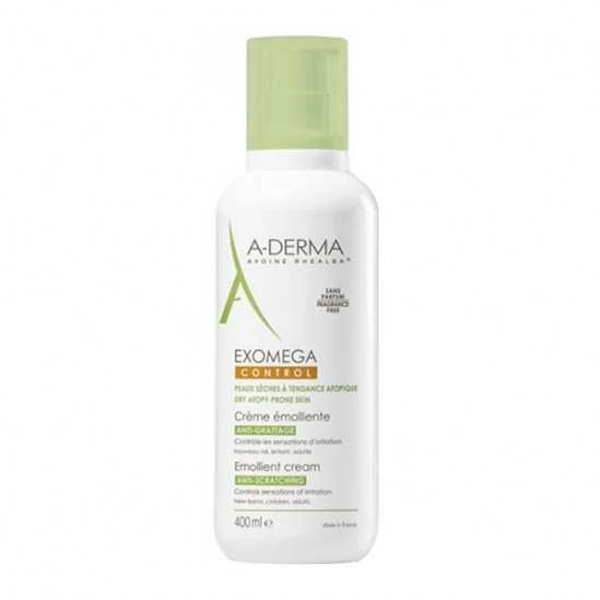Aderma Exomega Crème Emolliente Anti Grattage 400Ml