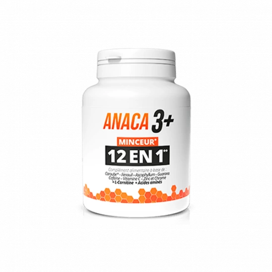 Anaca 3 Minceur 12 En 1 120 Gélules