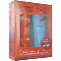Bergasol Coffret Brume Solaire SPF50 150Ml Et Lait Après Soleil 100Ml Offert
