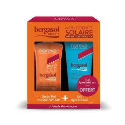 Bergasol Coffret Spray SPF50 125Ml Et Lait Après Soleil 100Ml Offert