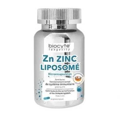 Biocyte Zn Zinc Liposomé Boite De 60 Gélules