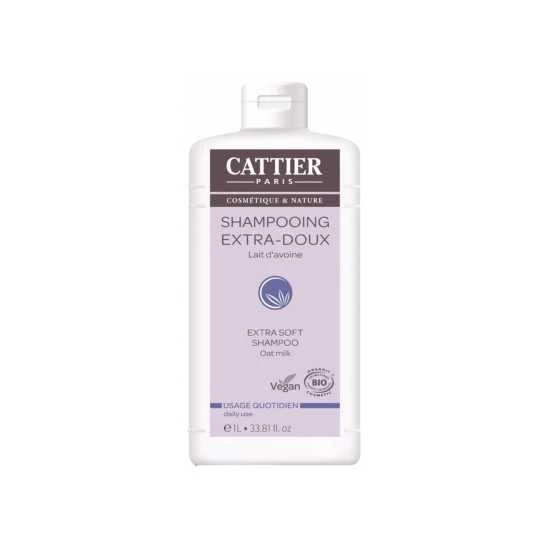 Cattier Shampooing Extra Doux Usage Quotidien 1litre