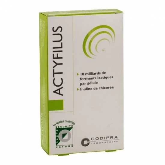 Codifra Actyfilus Confort Intestinal 30 Gélules