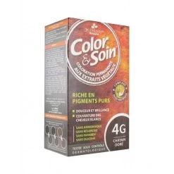 Les 3 Chênes Color & Soin Coloration 4G Chatain Doré 135Ml