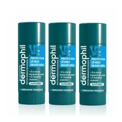 Dermophil Indien Stick Protection Lèvres Desséchées Trio