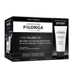 Filorga Time Filler 5XP Gel Crème 50Ml Et Sleep And Peel 15Ml Offert