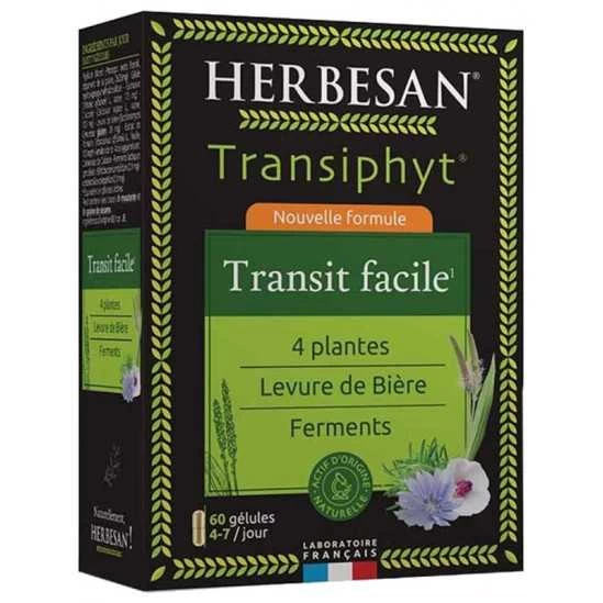 Herbesan Transiphyt Transit Intestinal 60 Gélules