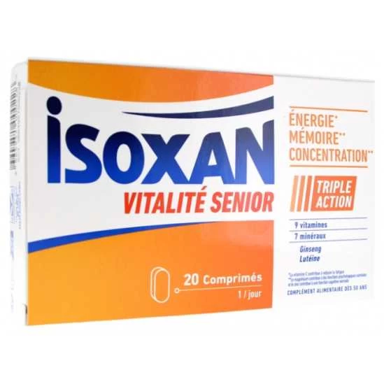 Isoxan Vitalité Sénior 20 Comprimés