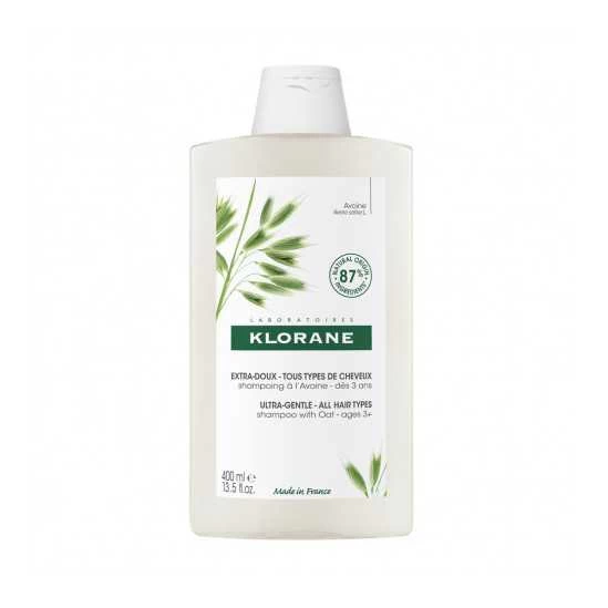 Klorane Shampoing Extra Doux Au Lait D'Avoine 400ml