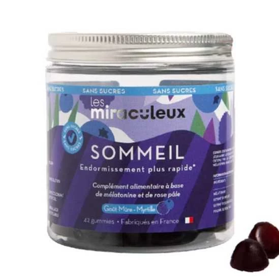Les Miraculeux Mium Lab Gummies Sommeil Boite De 42