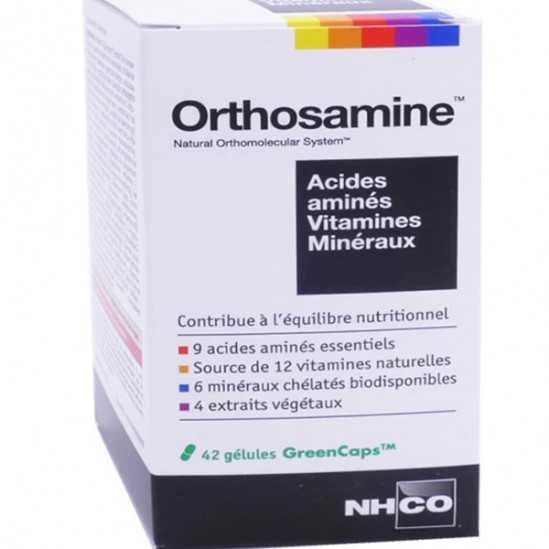 Nhco Orthosamine Acides Aminés, Vitamines, Minéraux Boîte De 42 Gélules