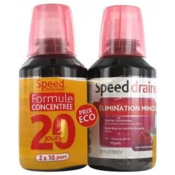 Nutreov Speed Draineur Fruits Rouges Lot De 2 Flacons De 280Ml
