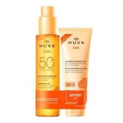 Nuxe Sun Huile SPF50 150Ml Et Après Soleil 100Ml Offert
