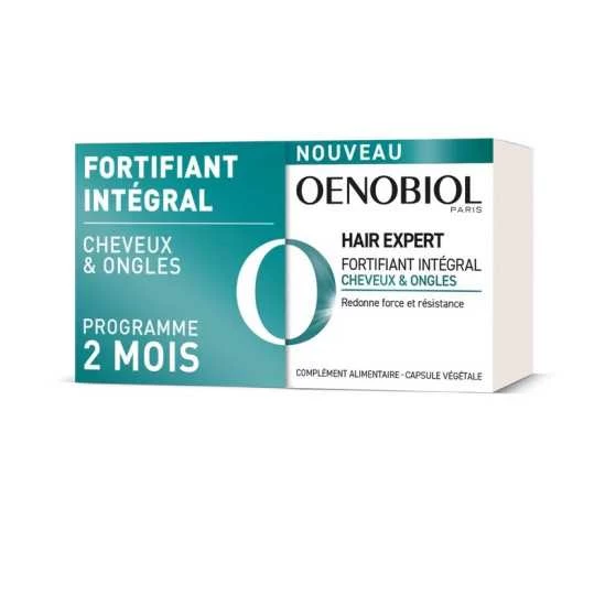 Oenobiol Hair Expert Fortifiant Intégral 2x60 Comprimés