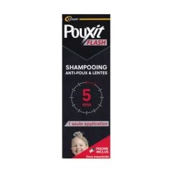 Pouxit Flash Traitement Anti Poux Et Lentes Shampooing 100Ml