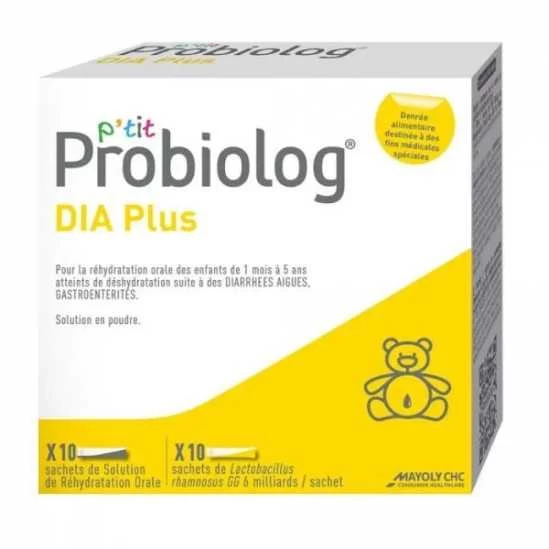 Probiolog Dia Plus Enfant Nourrisson Boîte 2x10 Sticks