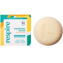 Respire Shampooing Solide Fraicheur Tropicale 75 Grammes