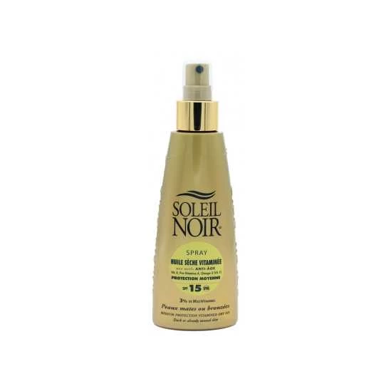 Soleil Noir Huile Sèche Vitaminée 150Ml SPF15