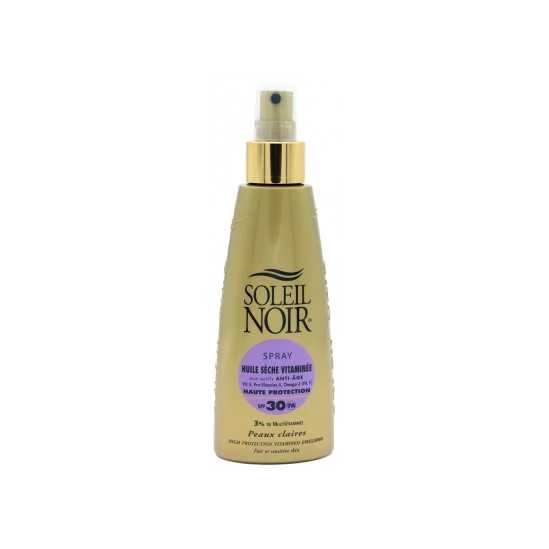 Soleil Noir Huile Sèche Vitaminée 150Ml SPF30