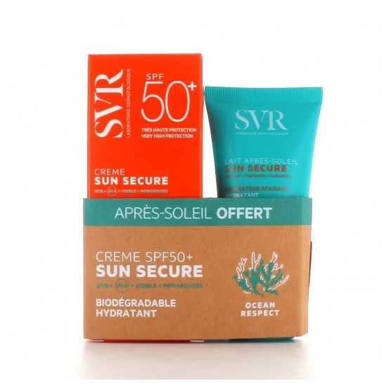 SVR Sun Coffret Crème SPF50 50Ml Et Après Soleil 55Ml Offert