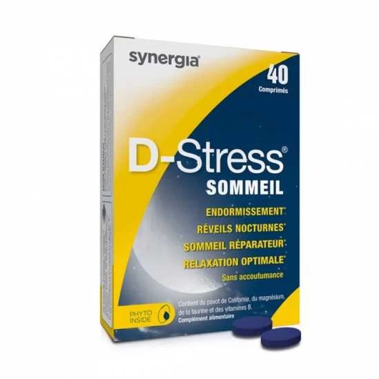 Synergia D Stress Sommeil 40 Comprimés