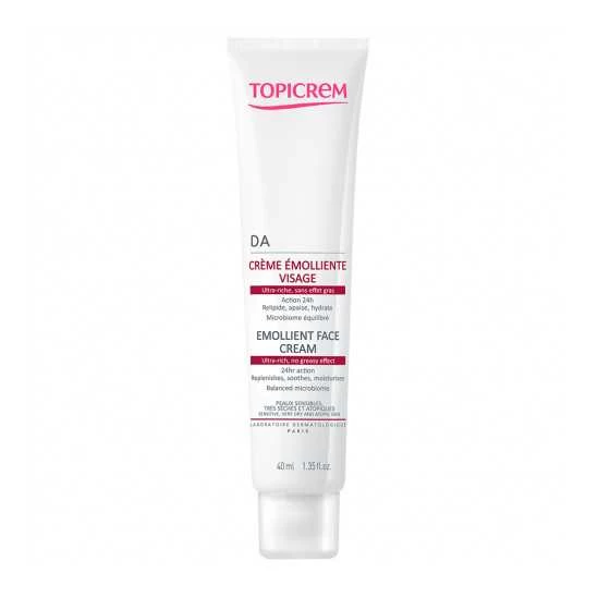 Topicrem DA Crème Emolliente Visage 40Ml