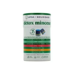 Upsa Nourished Gummies 7 En 1 Détox Minceur Boite De 30