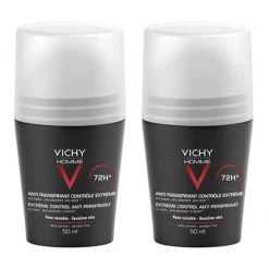 Vichy Homme Déodorant Anti-transpirant Bille 2x50ml