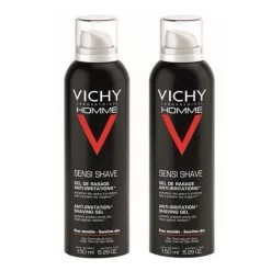 Vichy Homme Gel De Rasage Anti-irritations 2x150ml