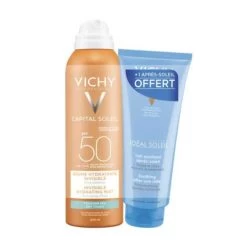 Vichy Solaires Brume SPF50 200Ml Et Après Soleil 100Ml Offert